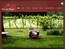 Tablet Screenshot of montealegrewines.com